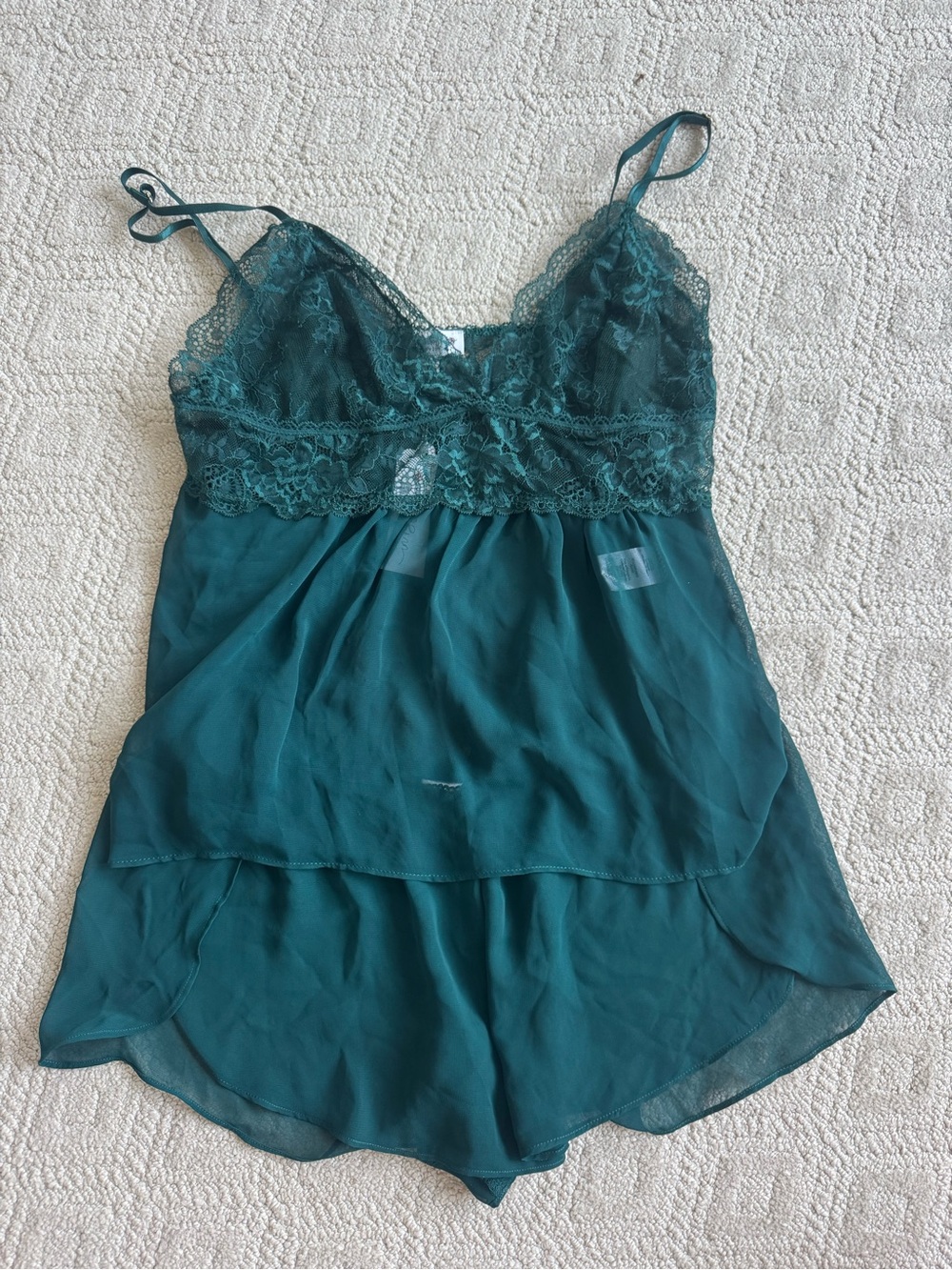 In Bloom Chiara Short Camisole Set in Pine